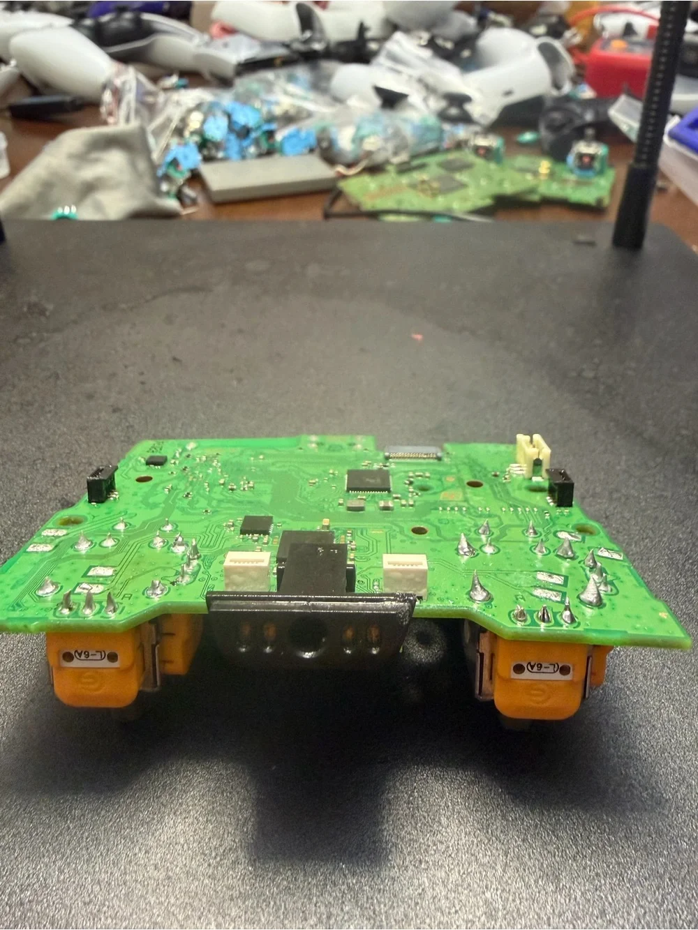 Custom red controller for ps5 hall efect upgrade